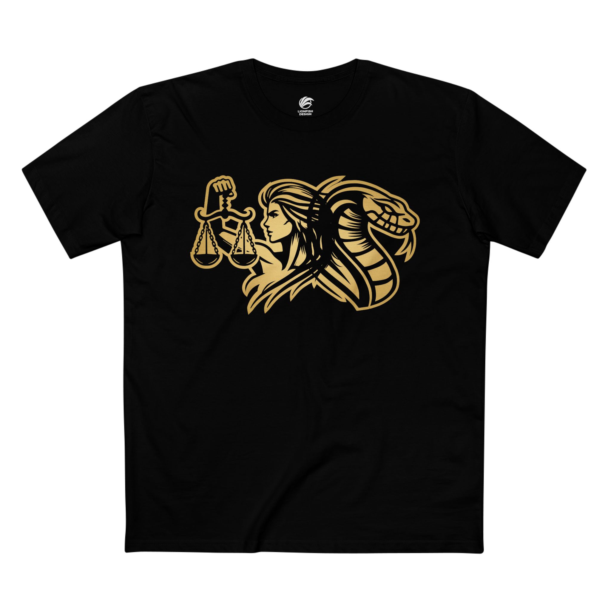 Men's Libra and Year of the Snake Graphic Tee