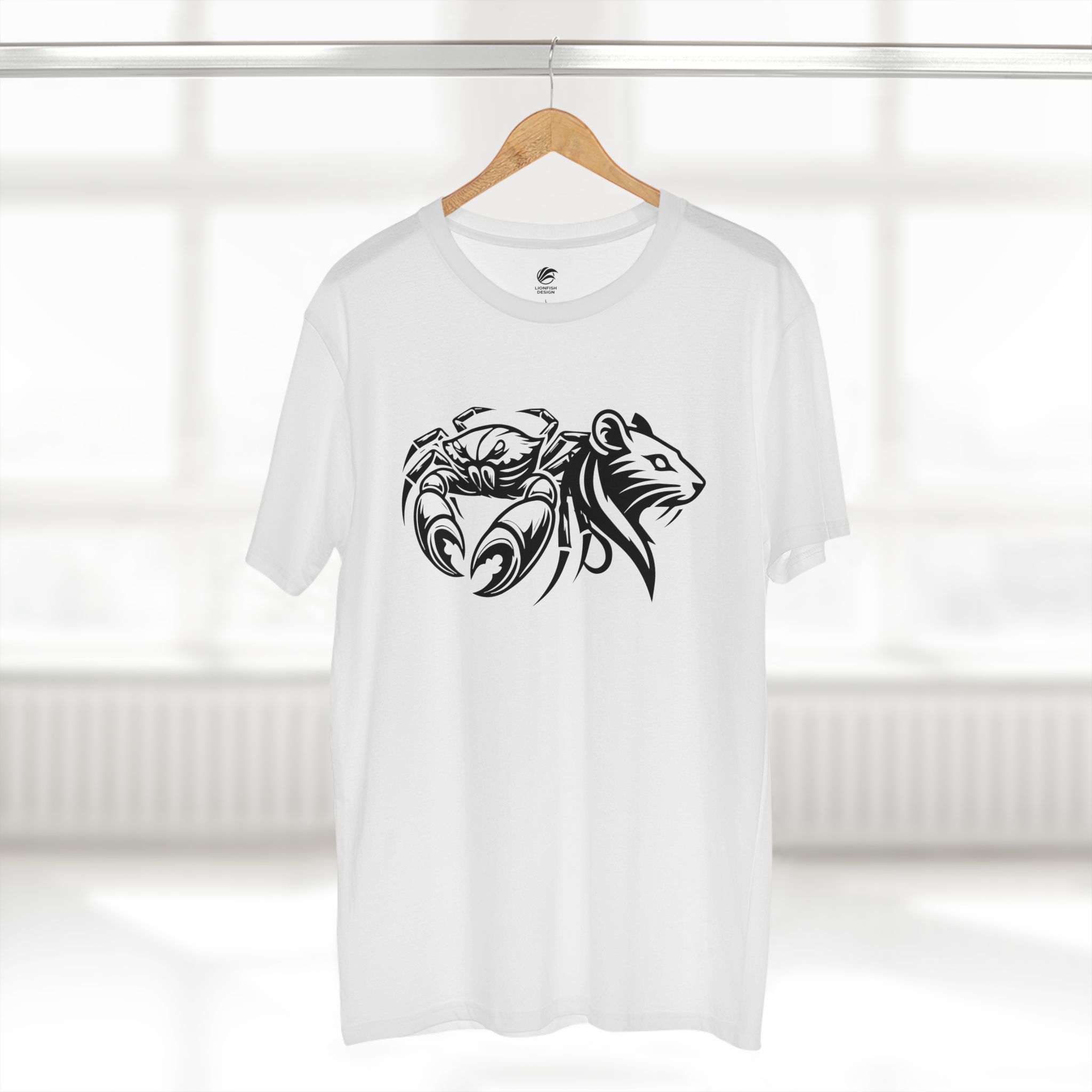 Men’s Cancer and Year of the Rat Graphic Tee - Image 6