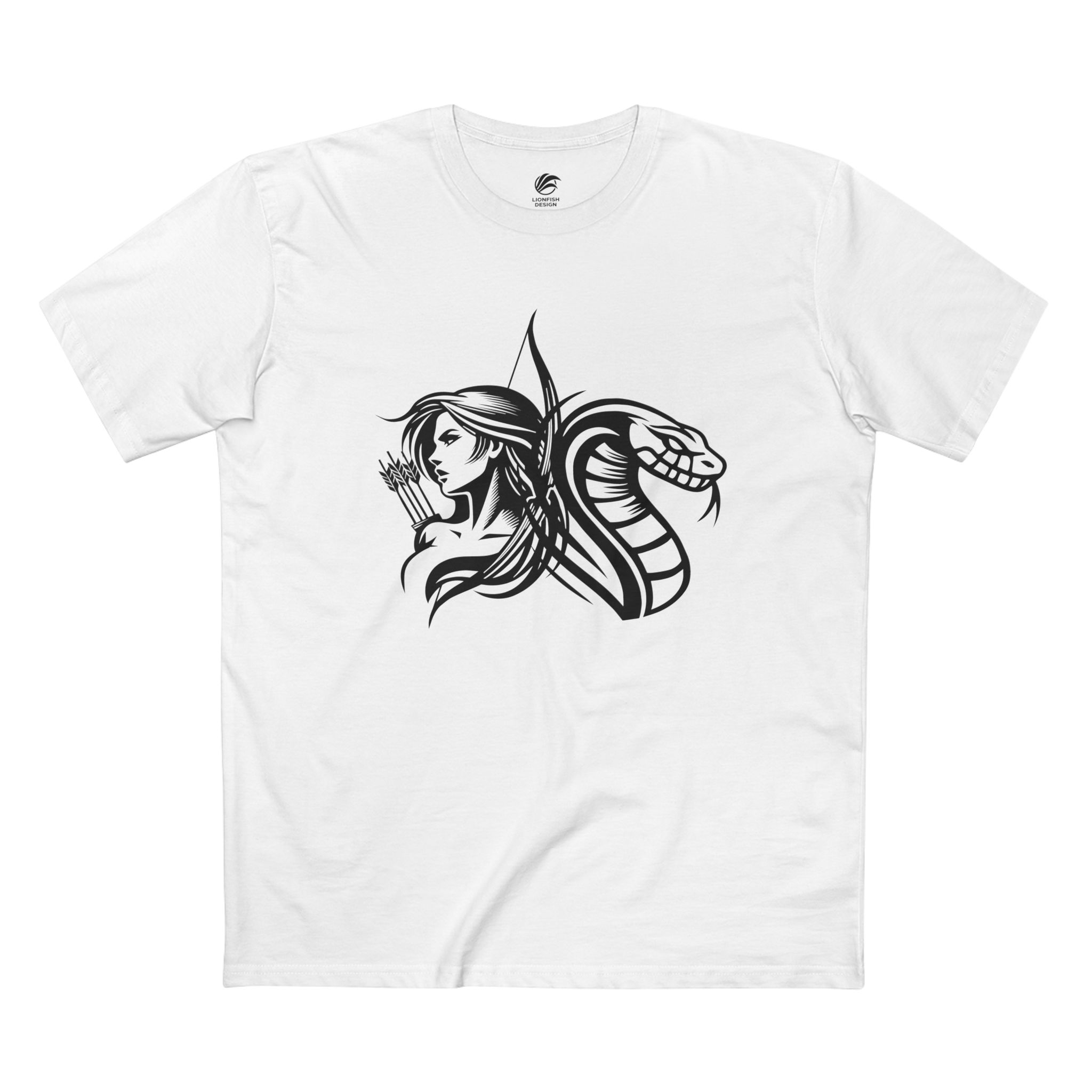 Men’s Sagittarius and Year of the Snake Graphic Tee - Image 4
