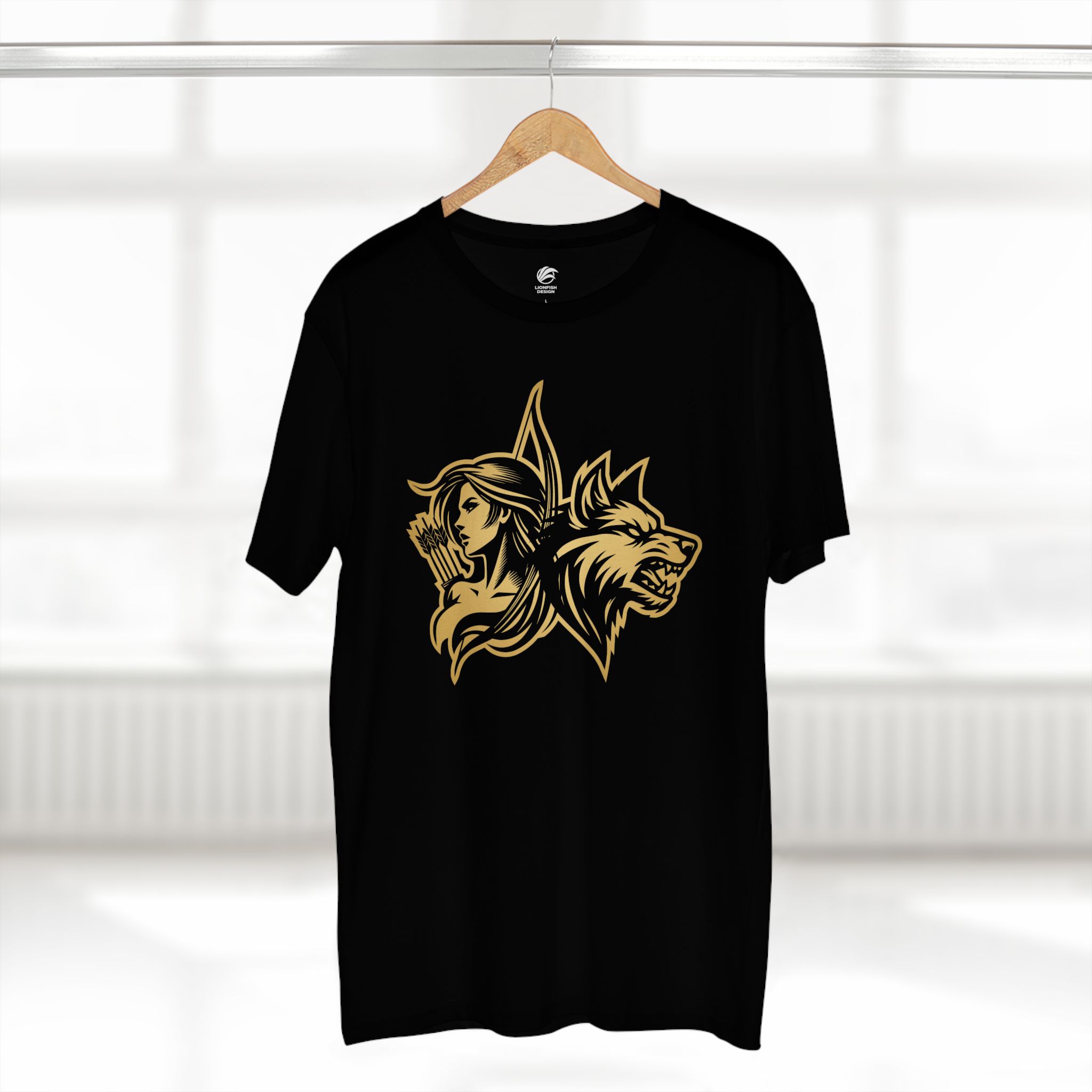 Men’s Sagittarius and Year of the Dog Graphic Tee - Image 3