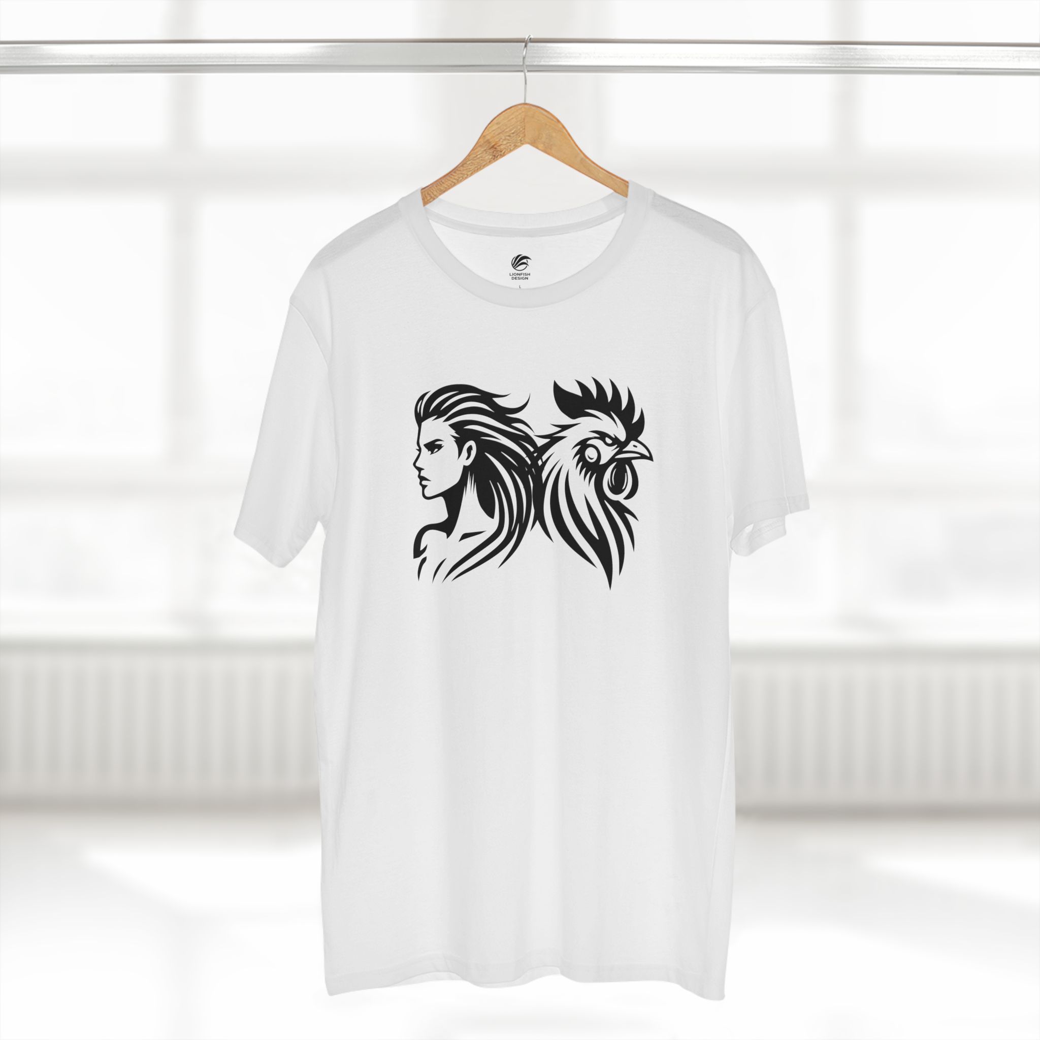 Men's Virgo and Year of the Rooster Graphic Tee - Image 6