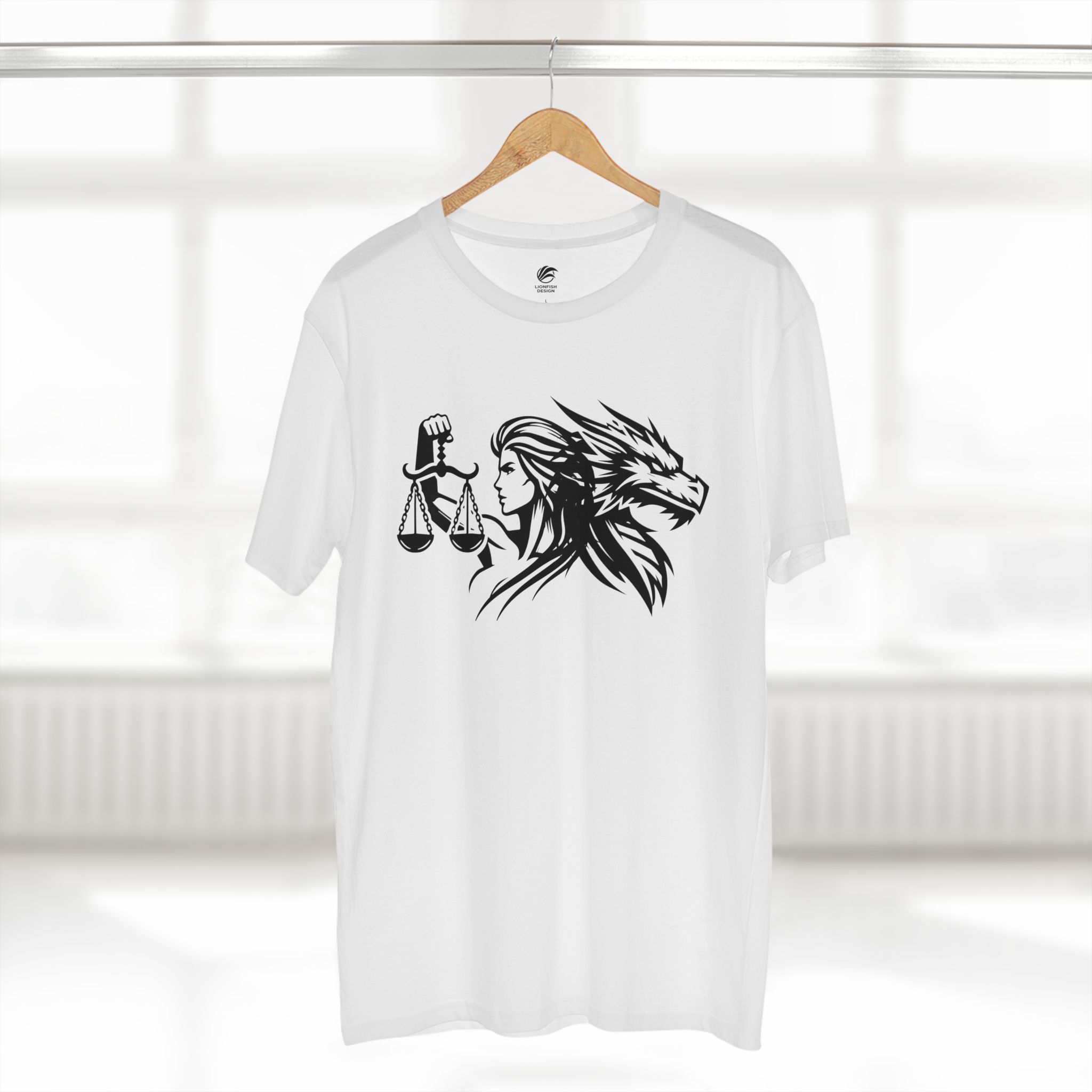 Men's Libra and Year of the Dragon Graphic Tee - Image 6