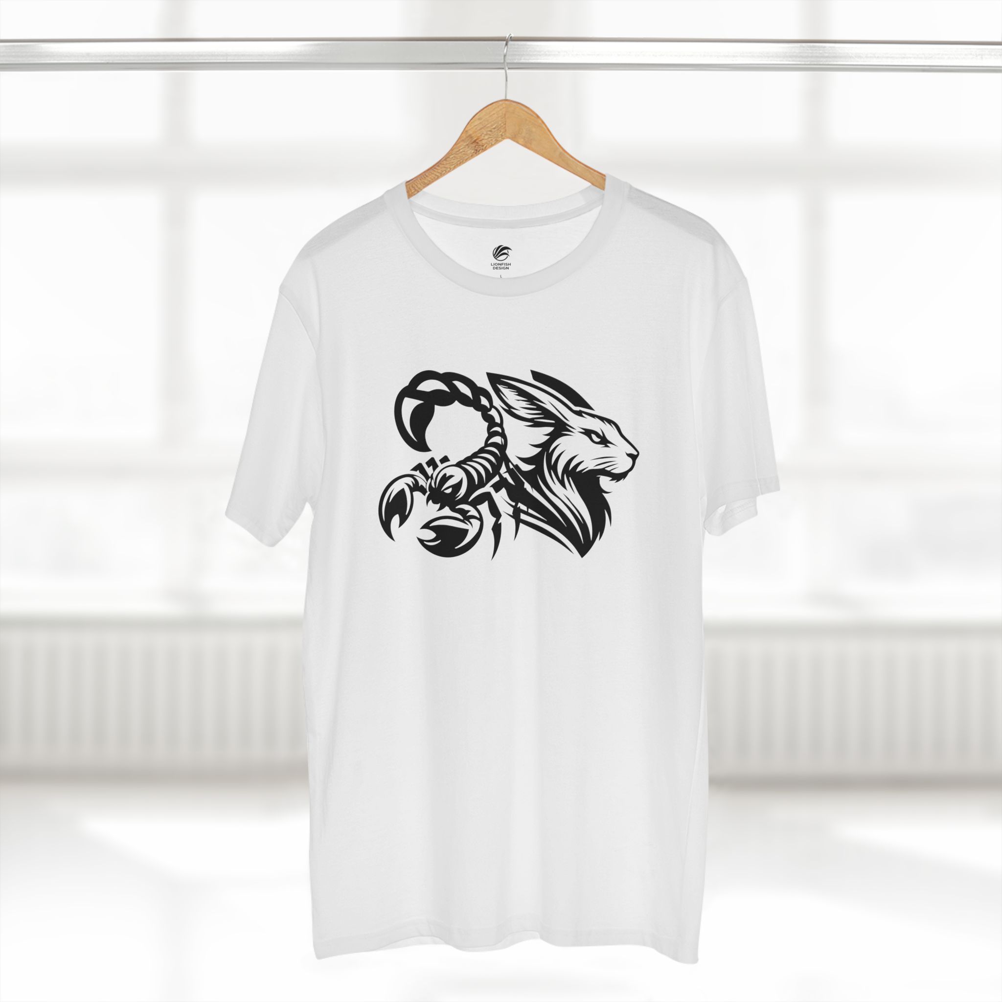 Men's Scorpio and Year of the Rabbit Graphic Tee - Image 6