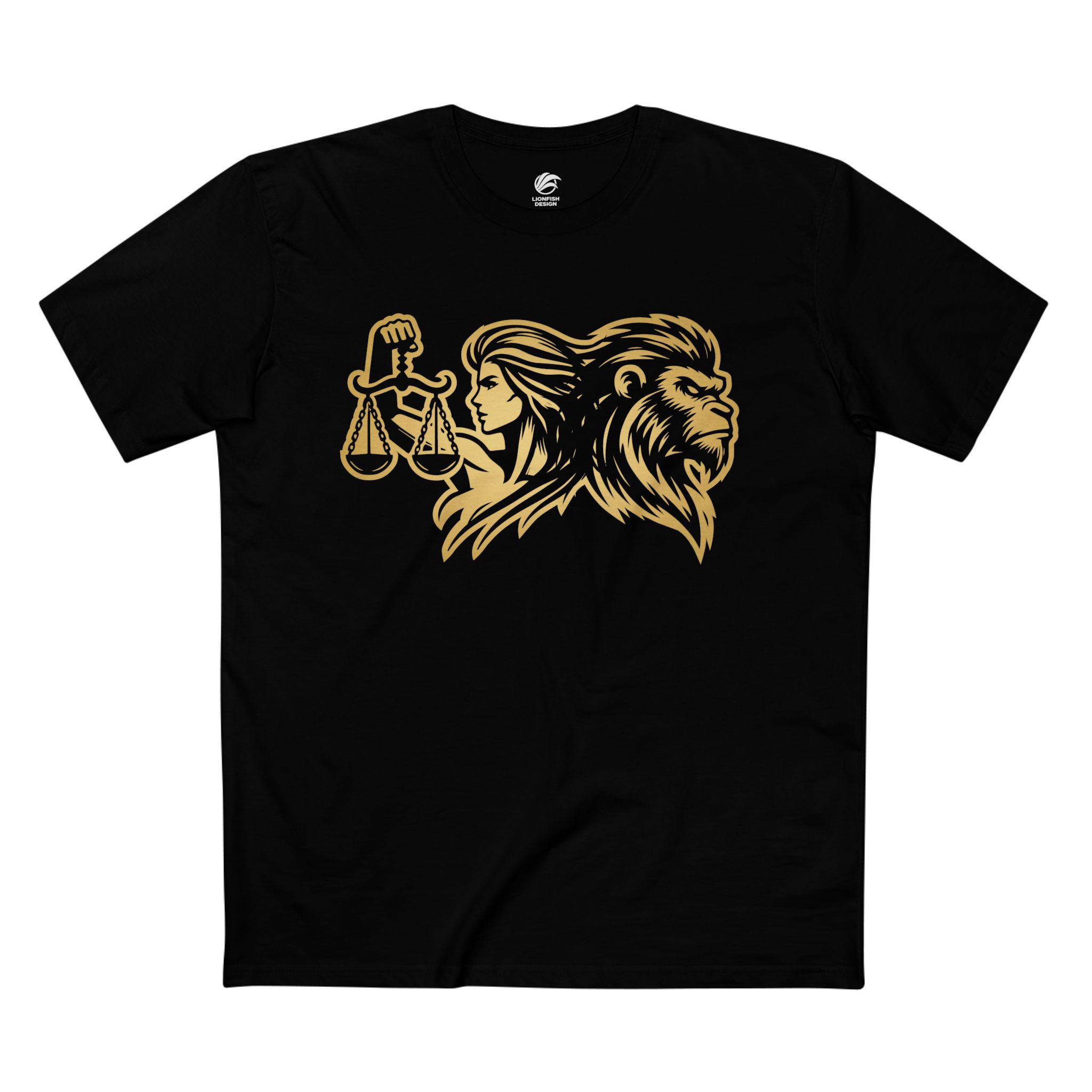 Men's Libra and Year of the Monkey Graphic Tee