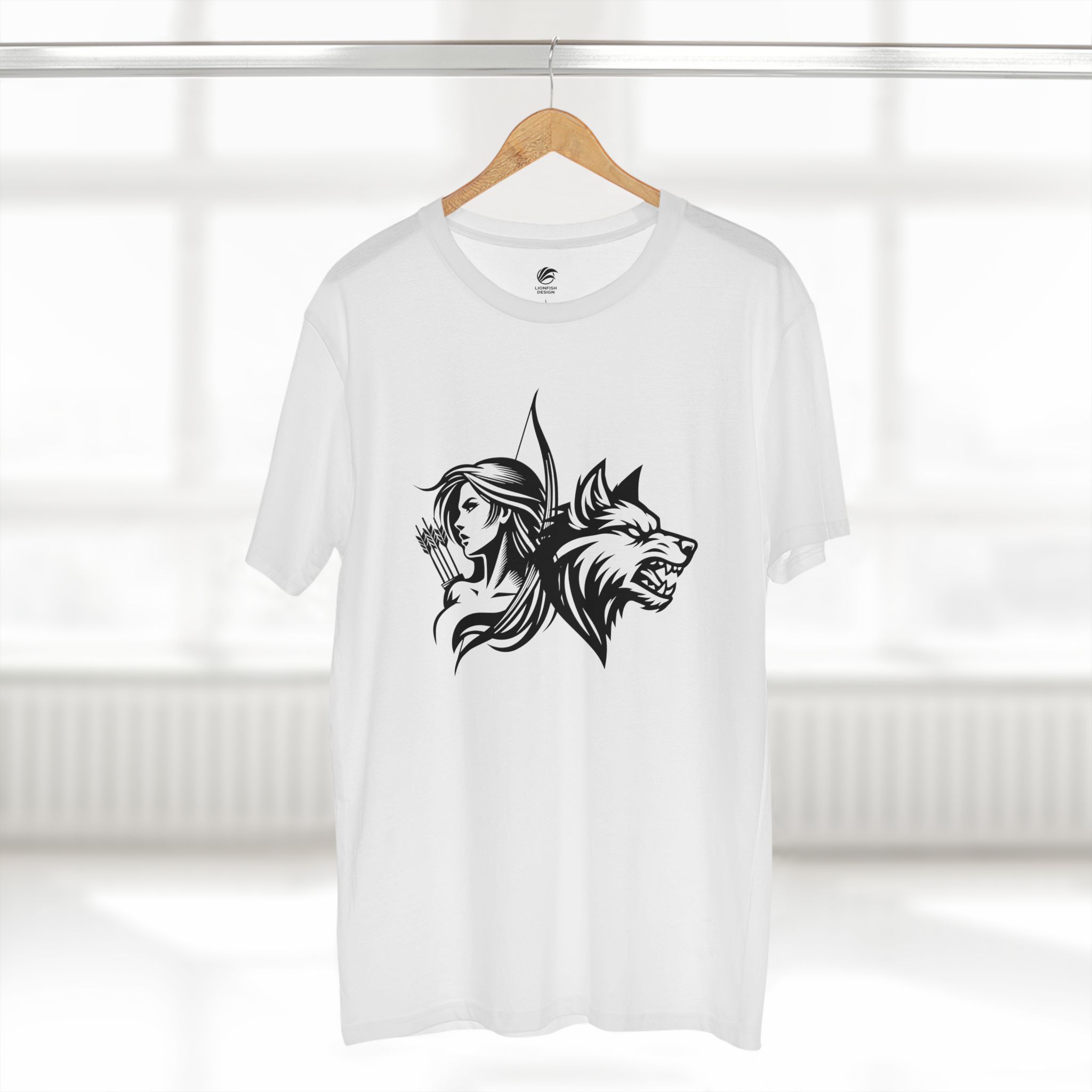 Men’s Sagittarius and Year of the Dog Graphic Tee - Image 6