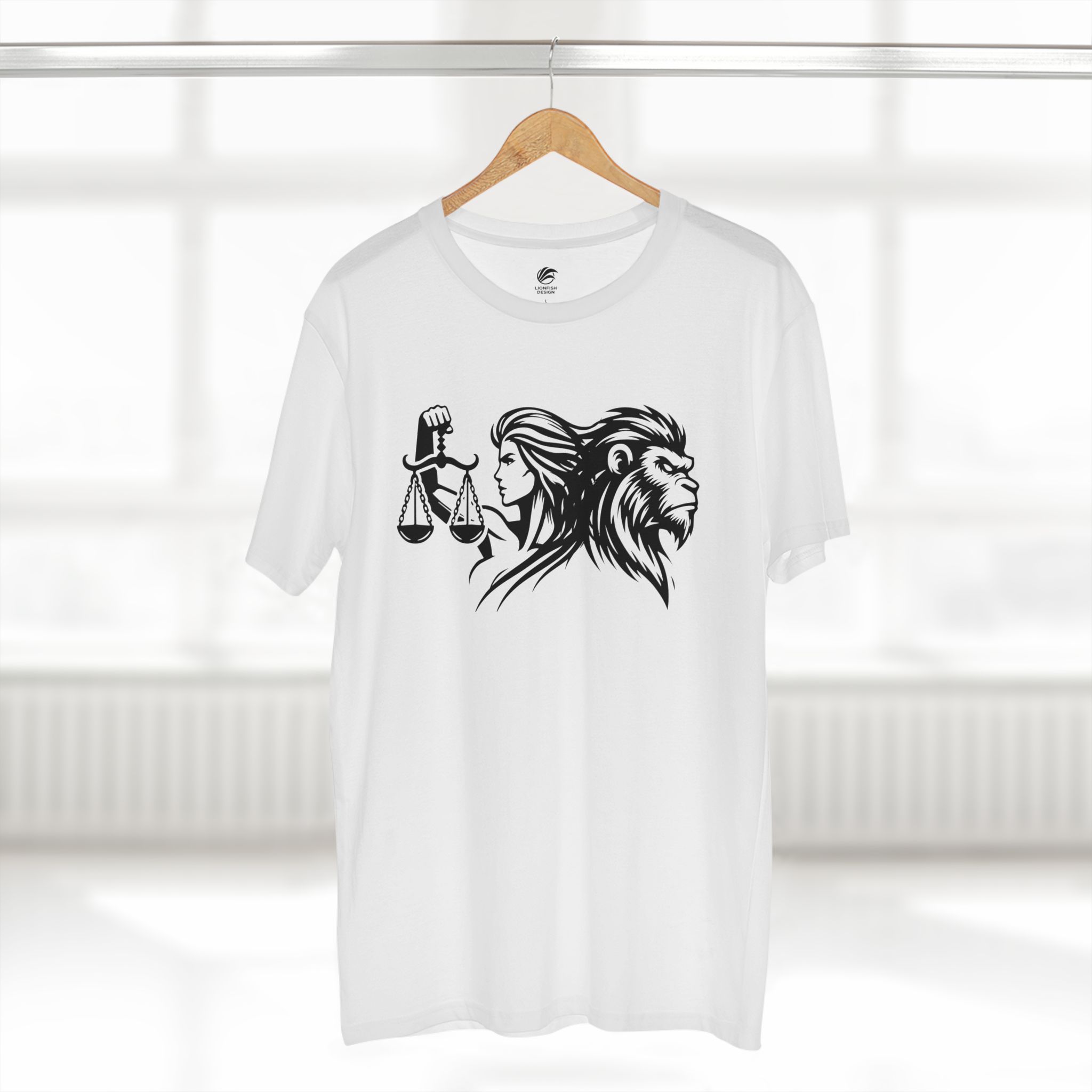 Men's Libra and Year of the Monkey Graphic Tee - Image 6