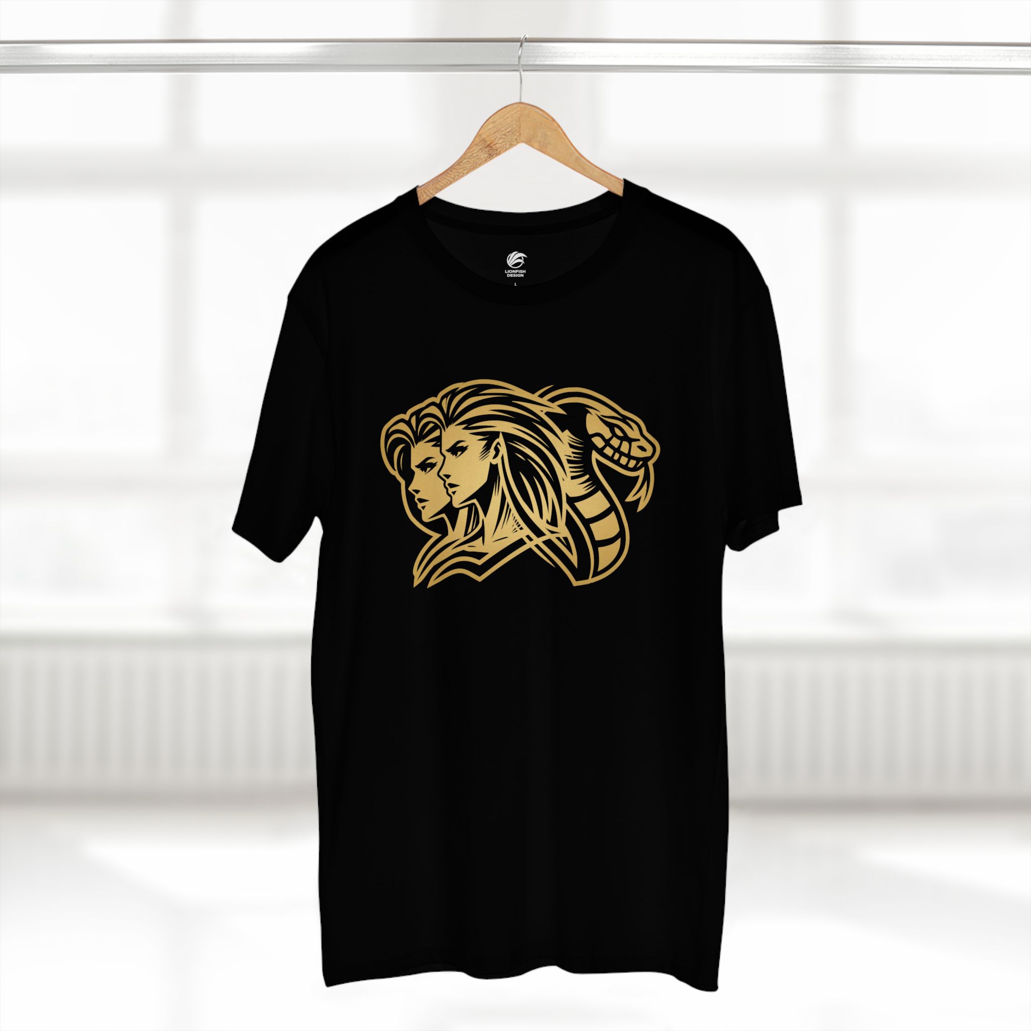 Men’s Gemini and Year of the Snake Graphic Tee - Image 3