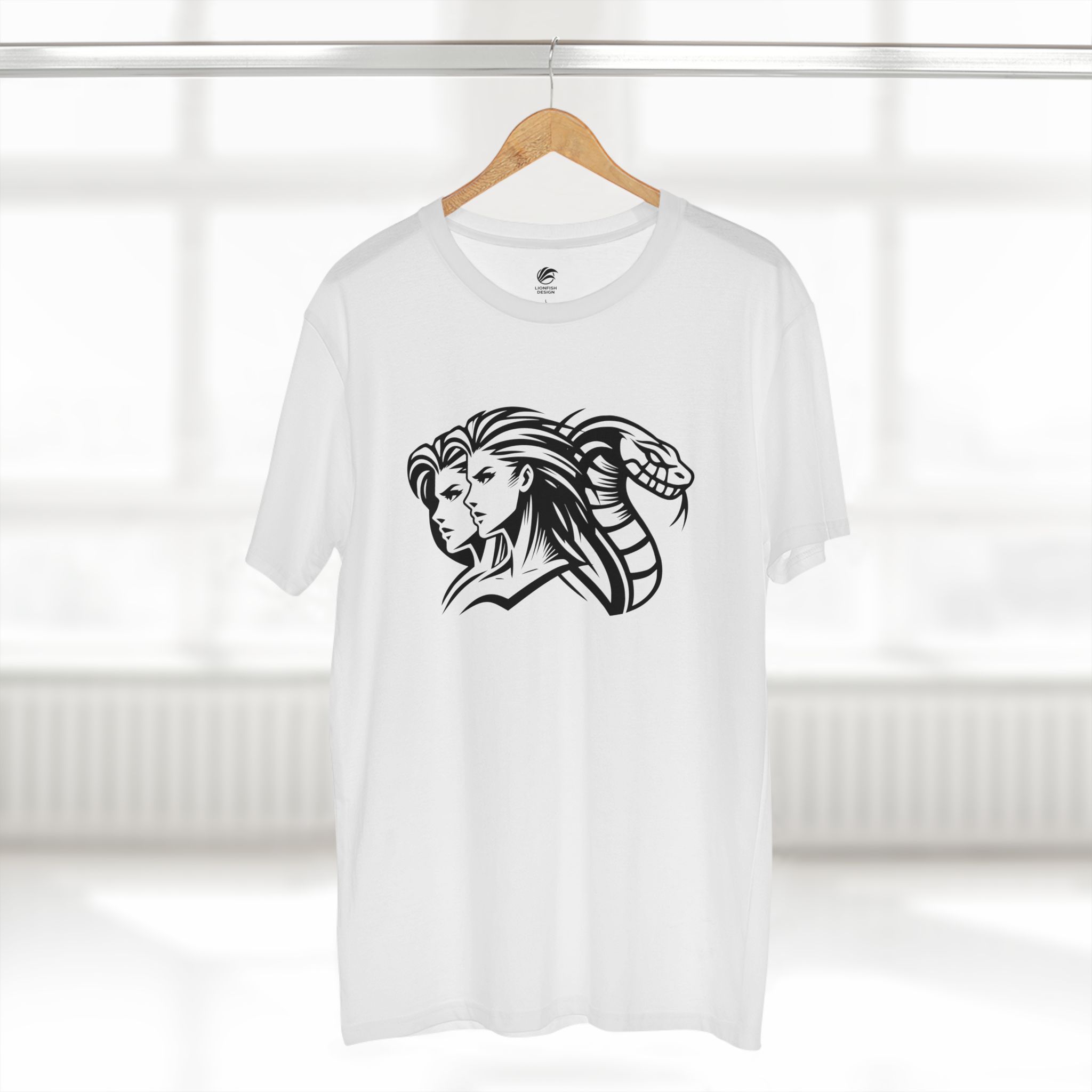 Men’s Gemini and Year of the Snake Graphic Tee - Image 6