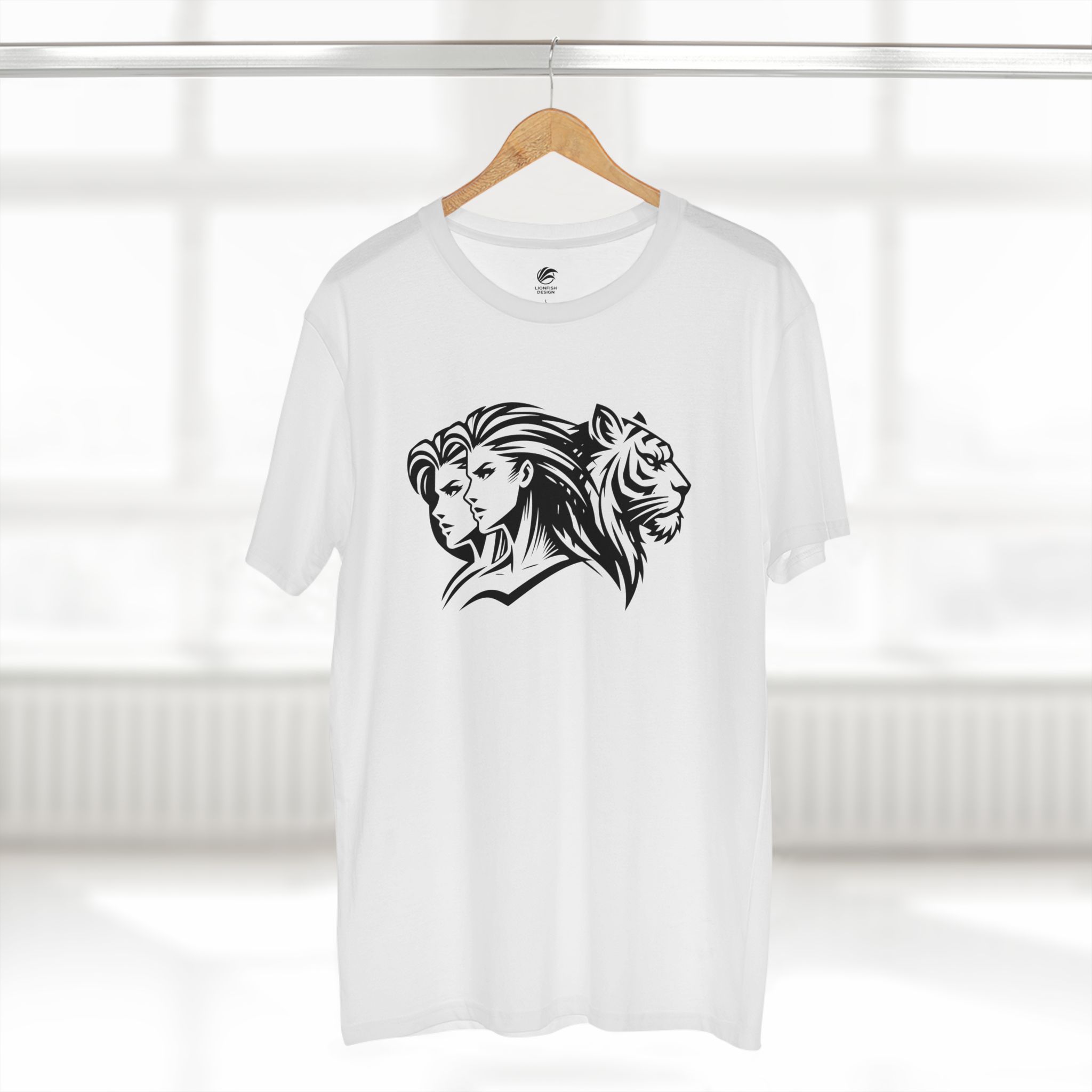 Men’s Gemini and Year of the Tiger Graphic Tee - Image 6