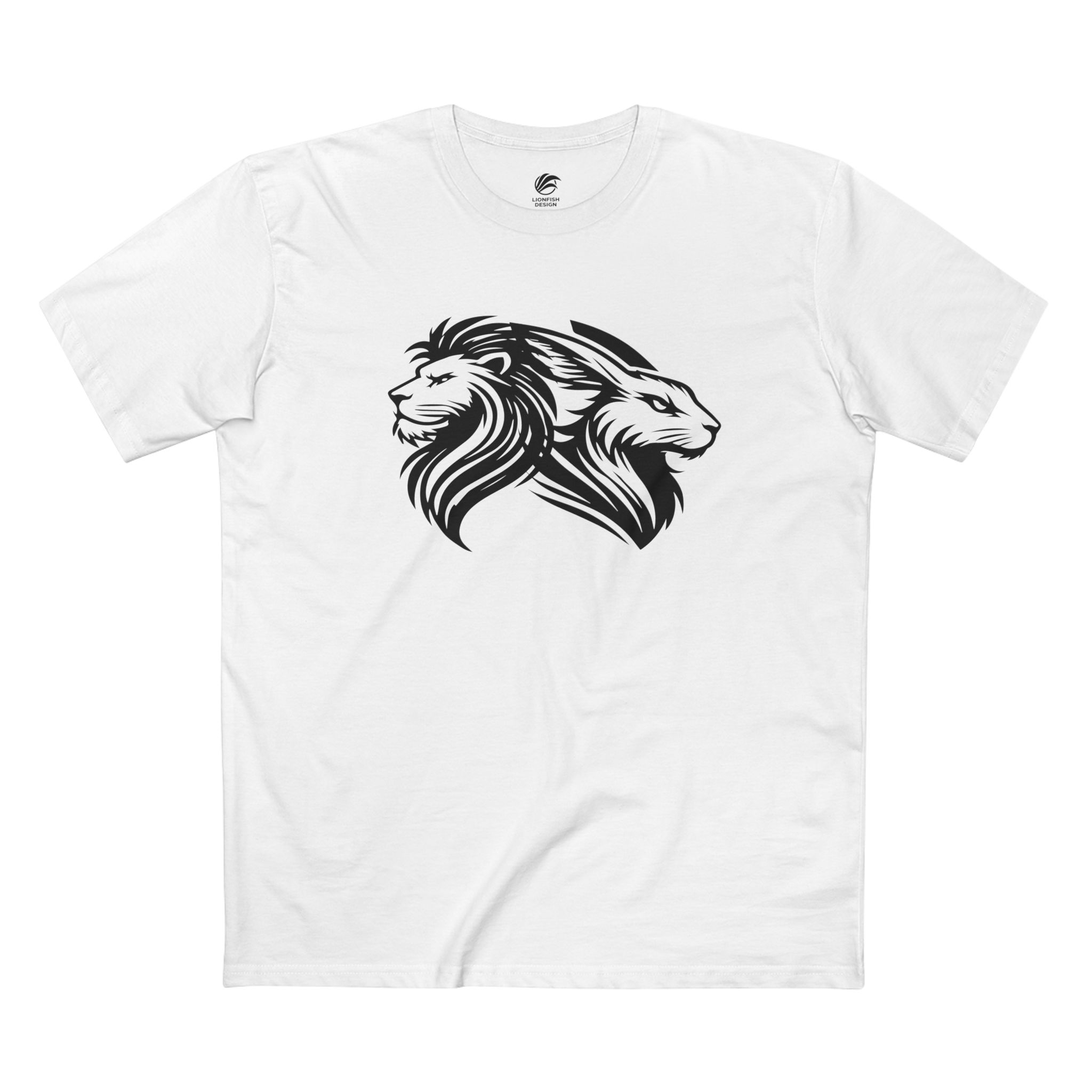 Men’s Leo and Year of the Rabbit Graphic Tee - Image 4