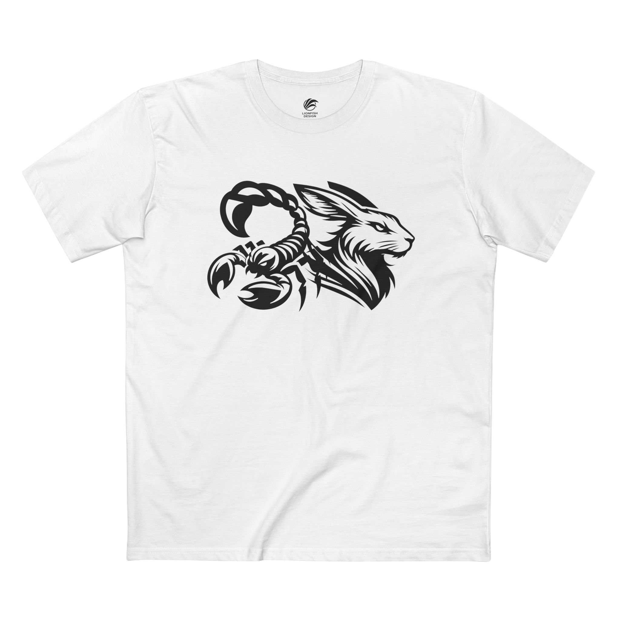 Men's Scorpio and Year of the Rabbit Graphic Tee - Image 4