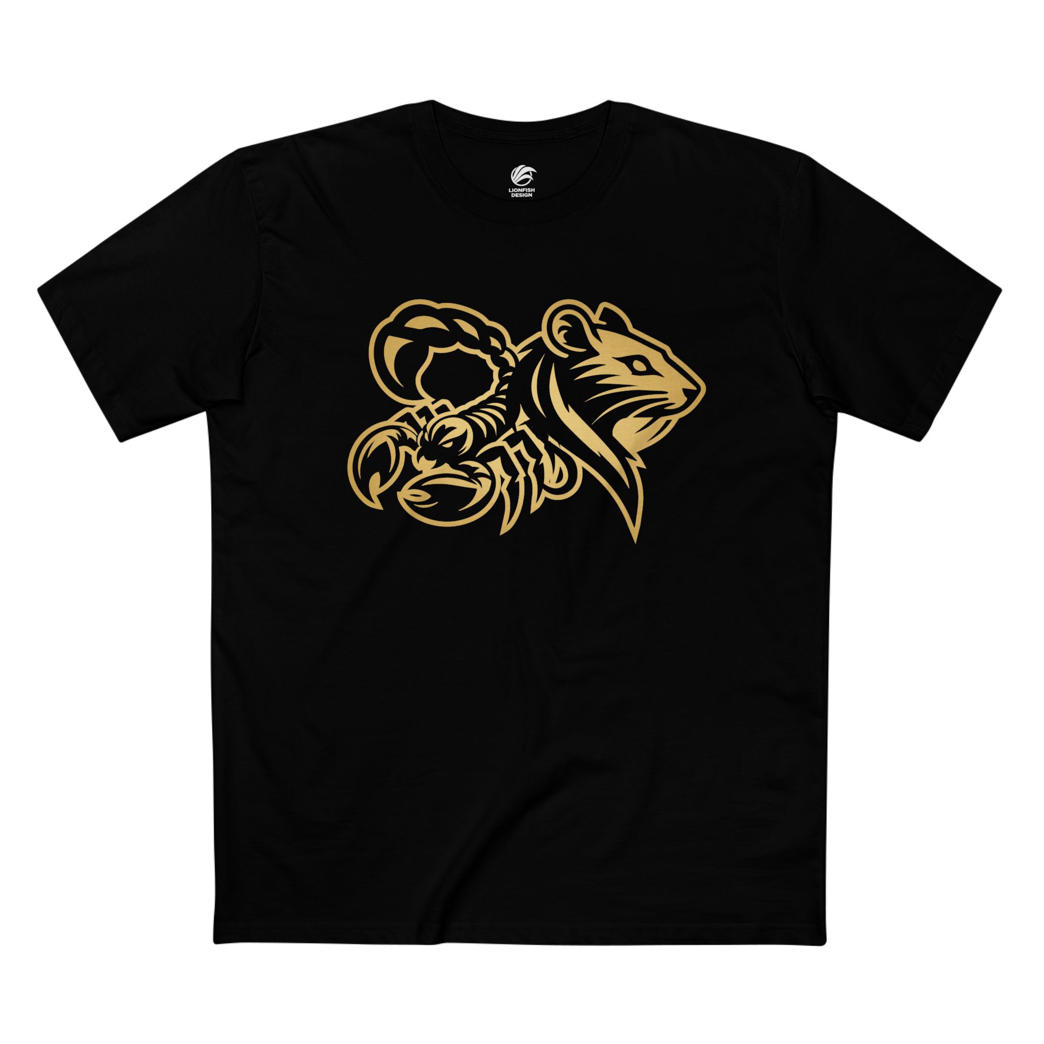 Men's Scorpio and Year of the Rat Graphic Tee
