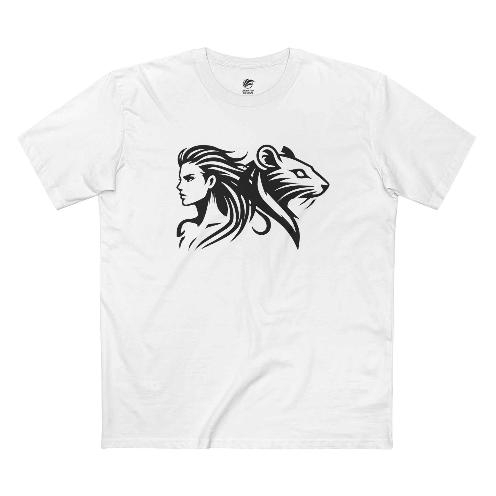 Men's Virgo and Year of the Rat Graphic Tee - Image 4