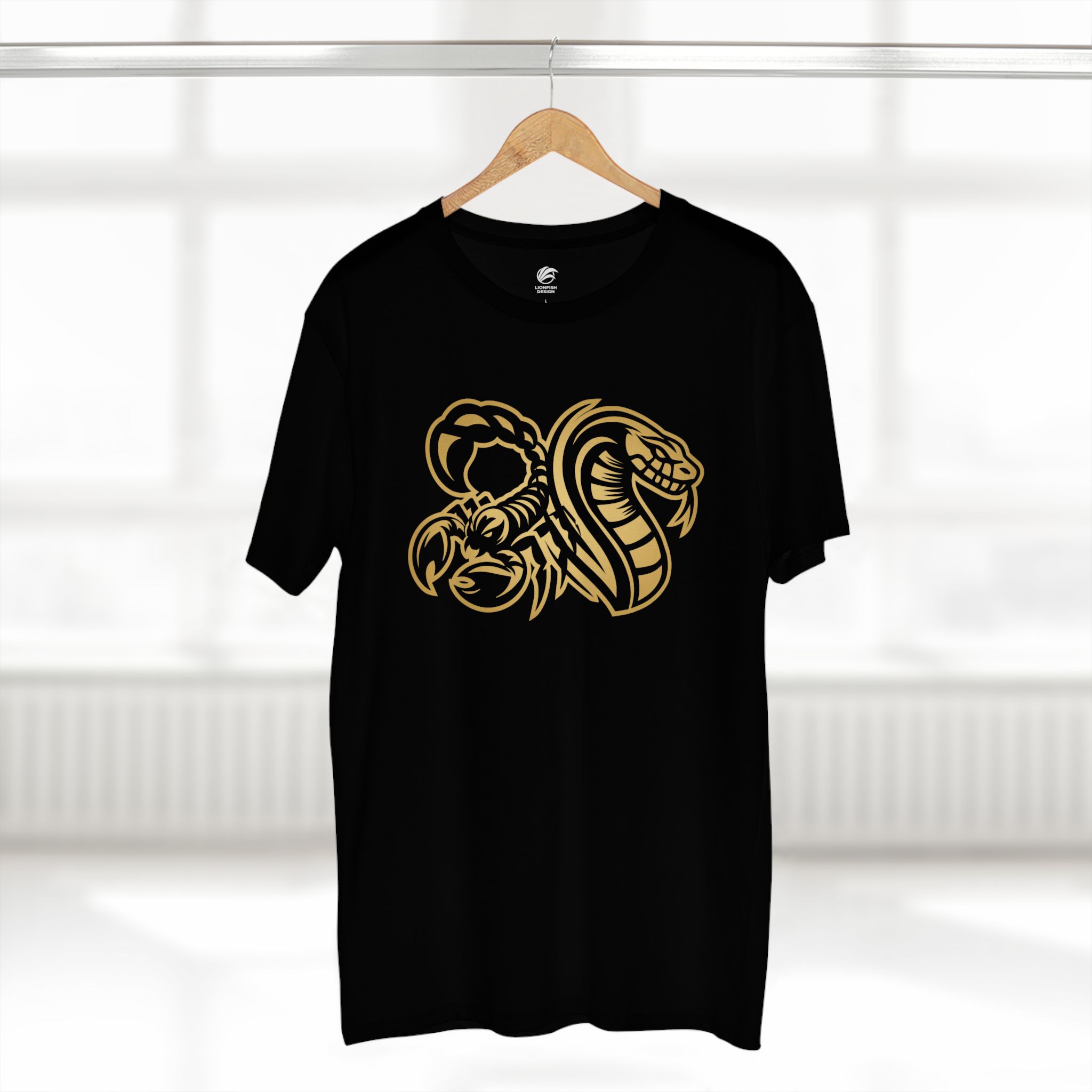 Men’s Scorpio and Year of the Snake Graphic Tee - Image 3