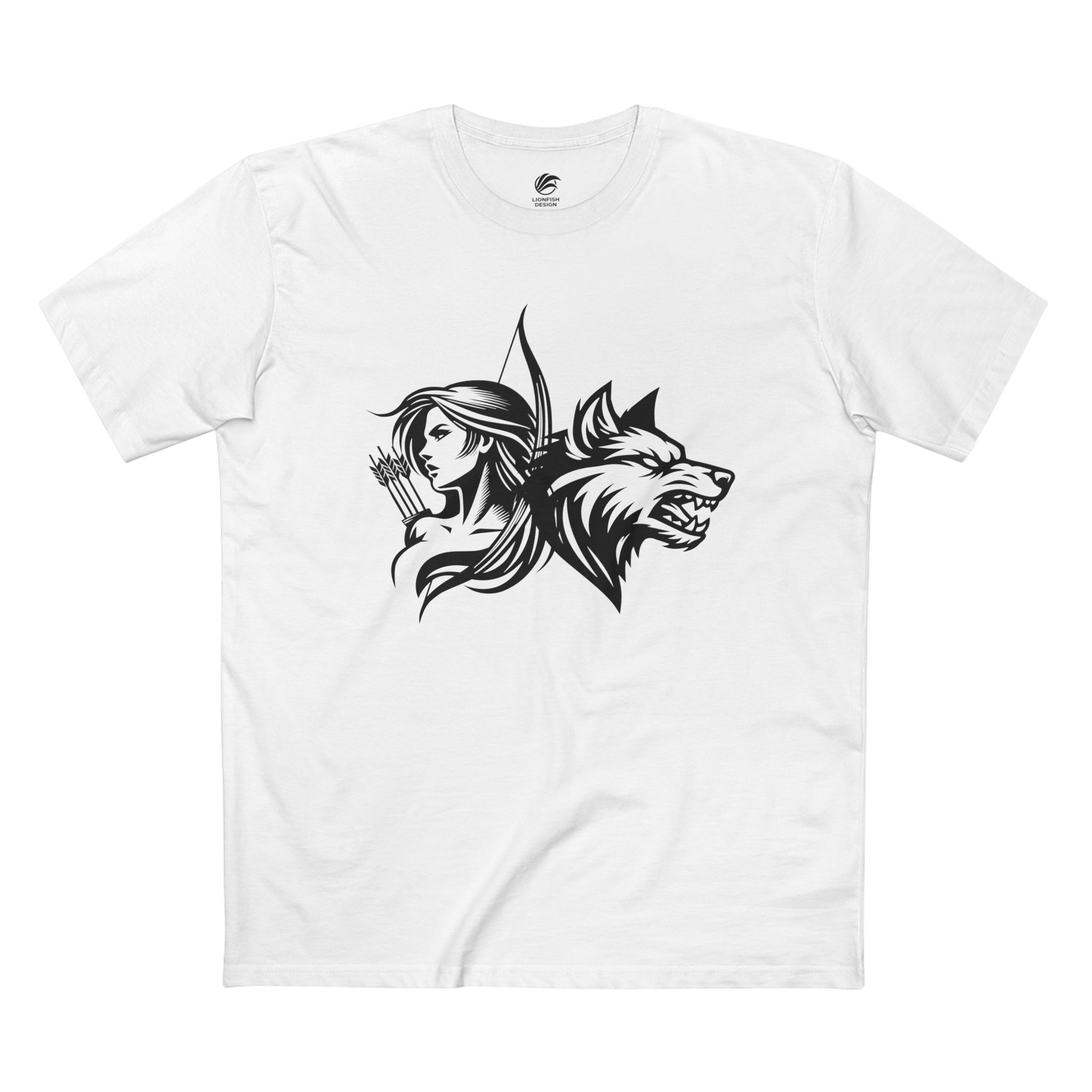 Men’s Sagittarius and Year of the Dog Graphic Tee - Image 4